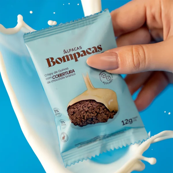 alpacas food - bompacas - chocolate branco