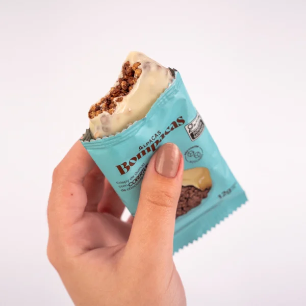 alpacas food - bompacas - chocolate branco