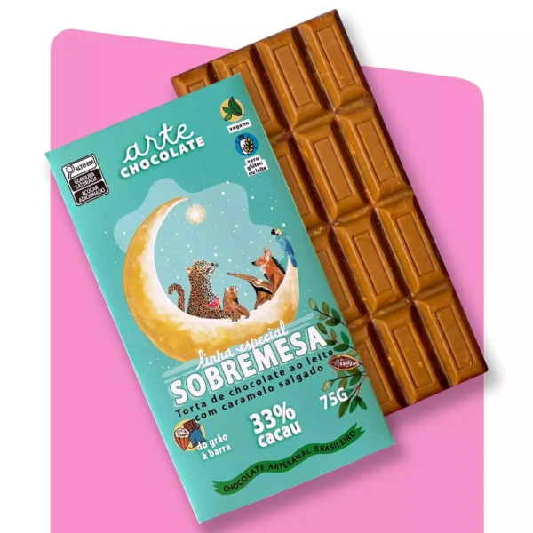 arte e chocolate - chocolate - caramelo salgado