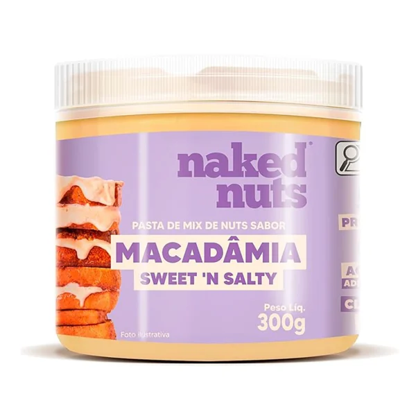 nakednuts - pasta de amendoim - macadâmia