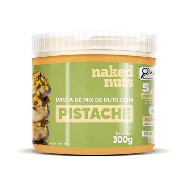 nakednuts - pasta de amendoim - pistache